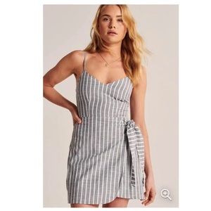 Abercrombie wrap mini dress